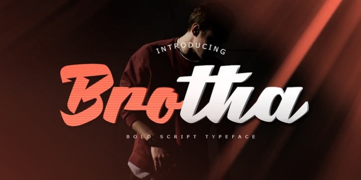 Brotha Script font preview