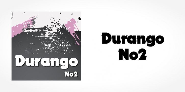 Durango No2 font preview