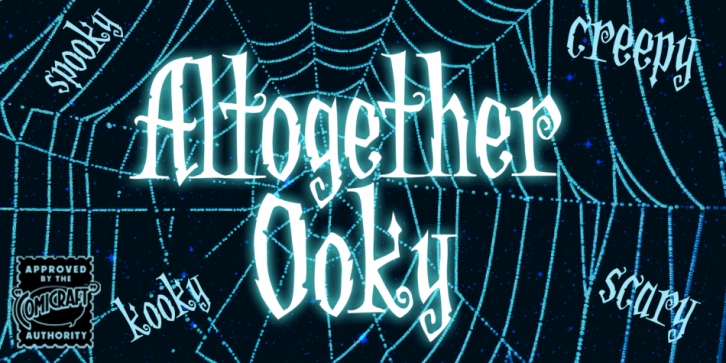 Altogether Ooky font preview