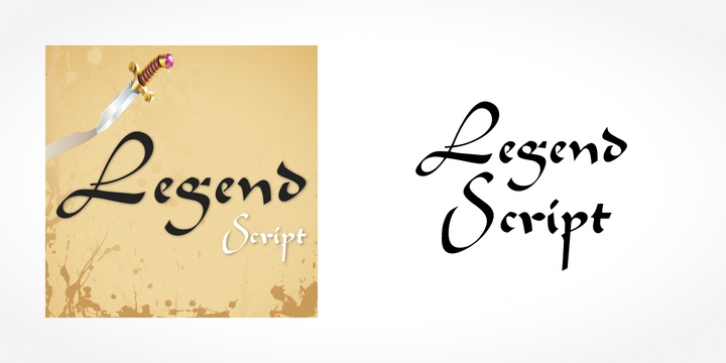Legend Script font preview