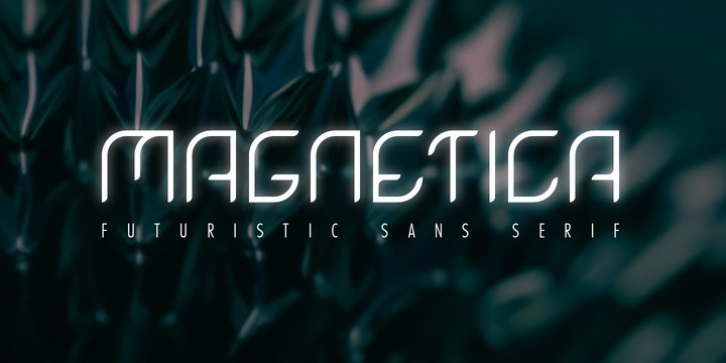 Magnetica font preview