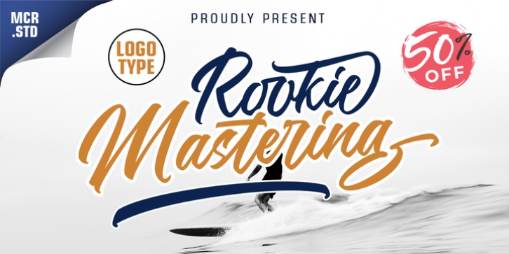 Rookie Mastering Typeface font preview