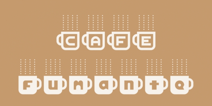 Cafe Fumante font preview