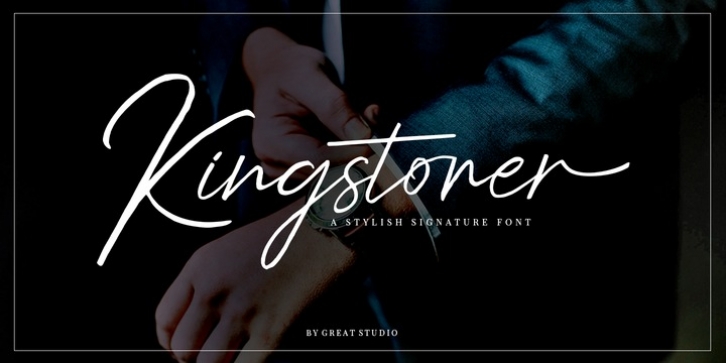 Kingstoner Font font preview
