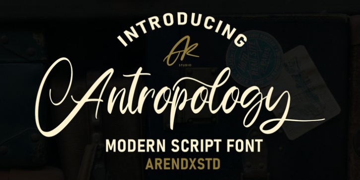 Anthropology font preview