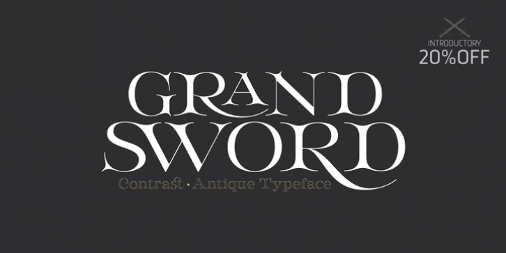 Grand Sword font preview