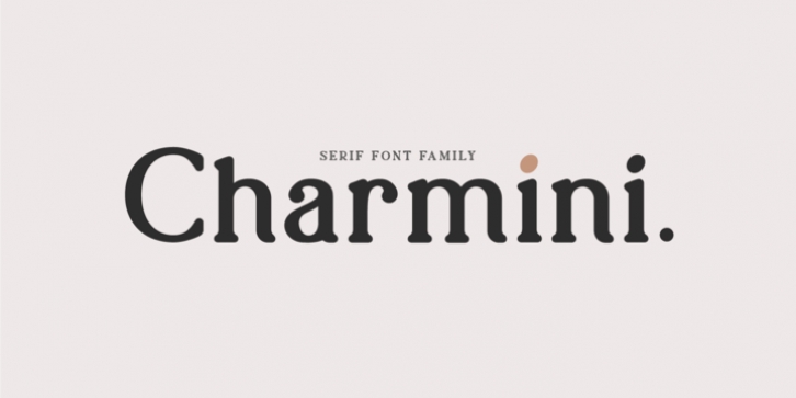 Charmini font preview