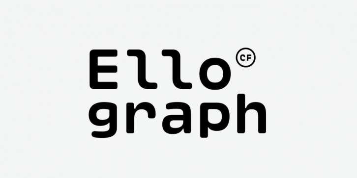 Ellograph CF font preview