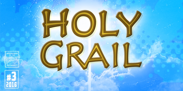 Holy Grail font preview