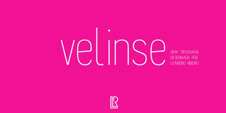 Velinse font preview