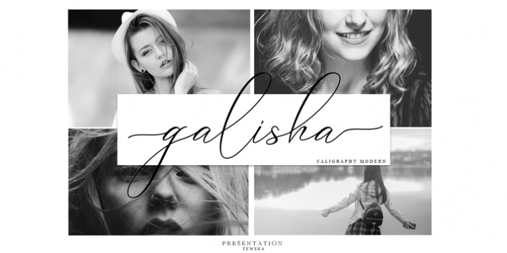 Galisha font preview