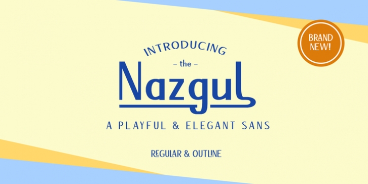 Nazgul font preview