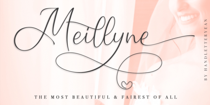 Meillyne font preview