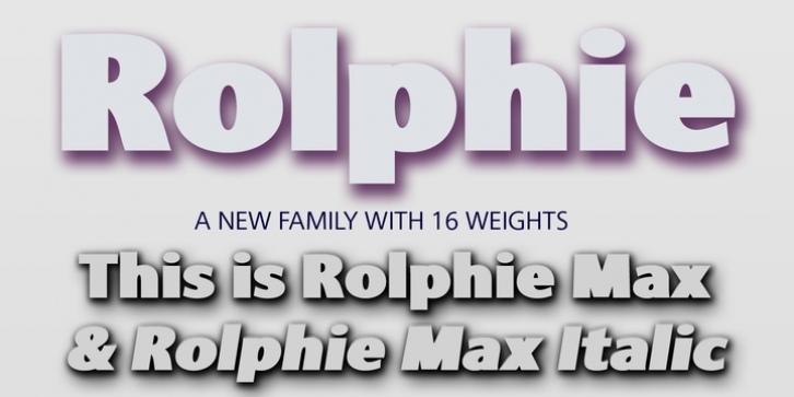 Rolphie font preview