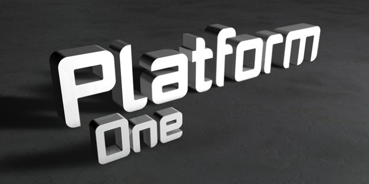 PlatformOne font preview