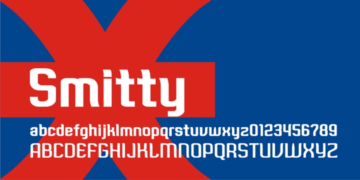 Smitty font preview