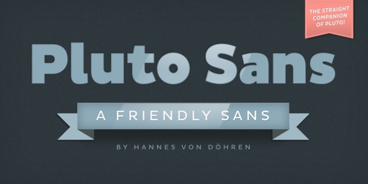 Pluto Sans font preview