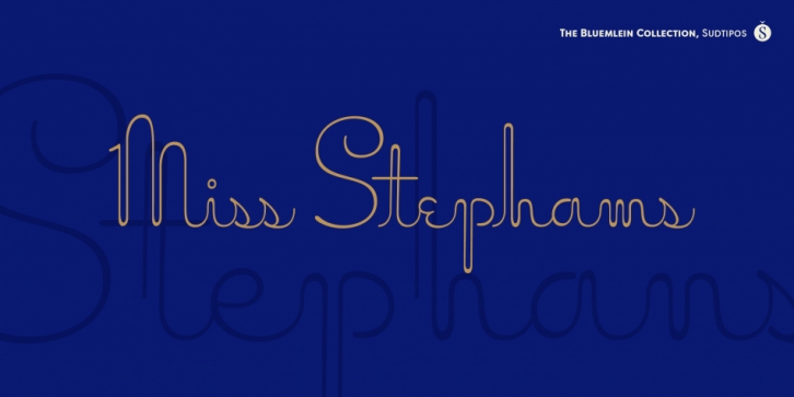Miss Stephams Pro font preview