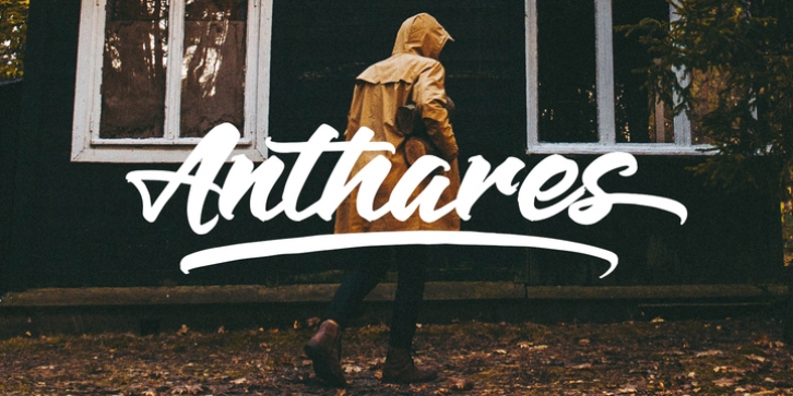 Anthares font preview