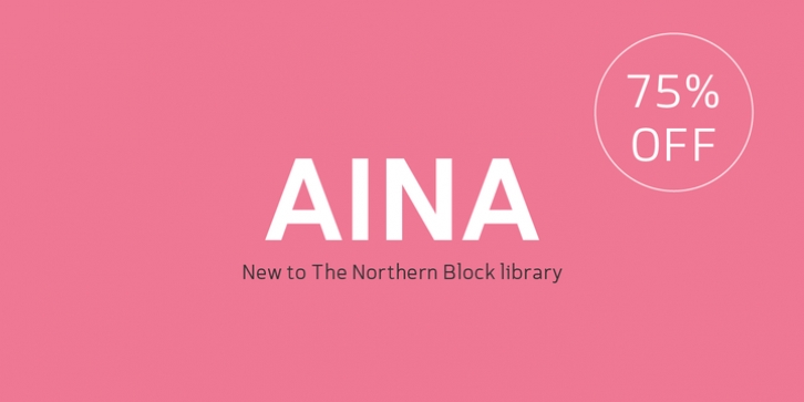 Aina font preview