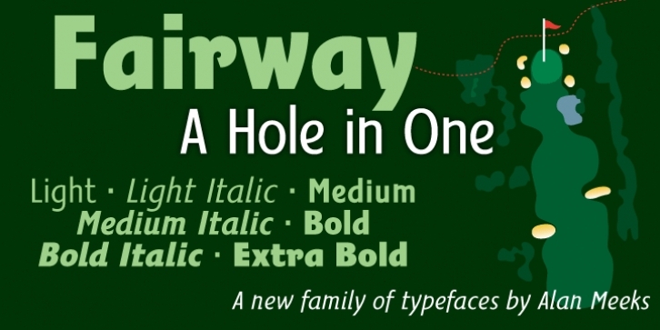 Fairway font preview