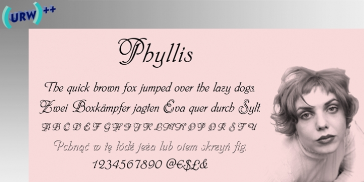 Phyllis font preview