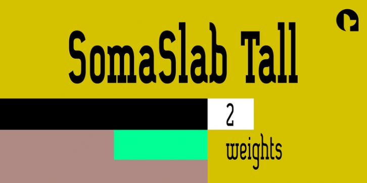 SomaSlab Tall font preview