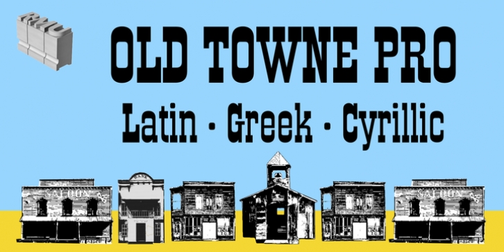 Old Towne Pro font preview