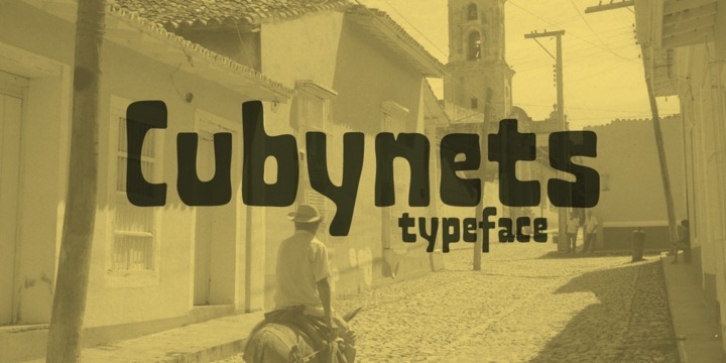 Cubynets 4F font preview