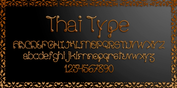 ThaiType font preview