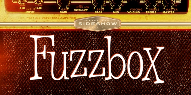 Fuzzbox font preview