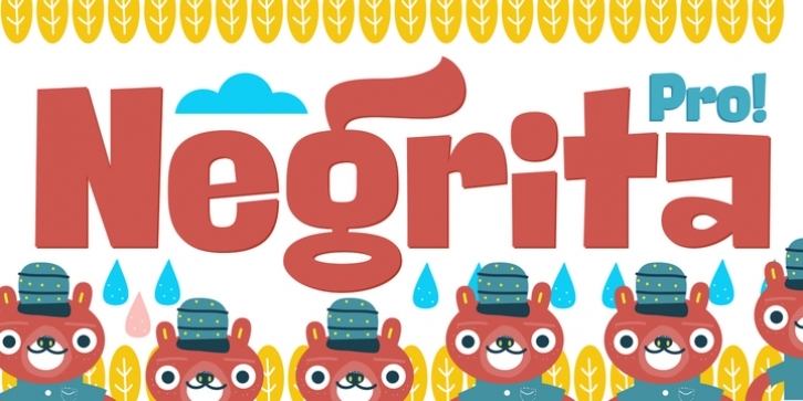 Negrita Pro font preview