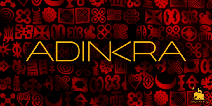 Adinkra font preview