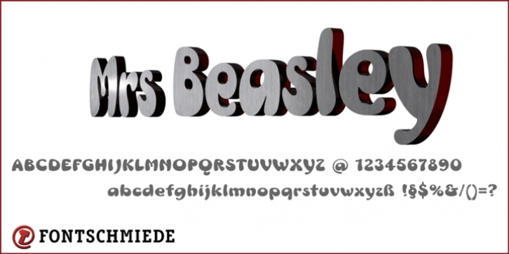 Mrs Beasley + font preview