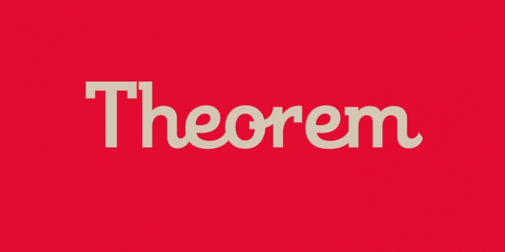 Theorem font preview