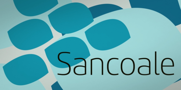 Sancoale font preview