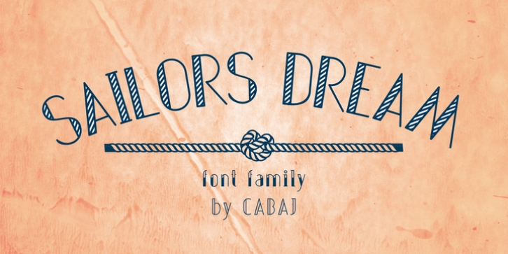Sailors Dream font preview