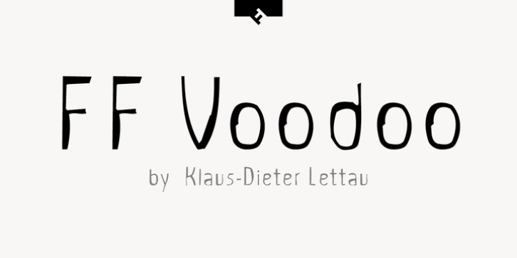 FF Voodoo font preview
