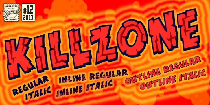 KillZone font preview