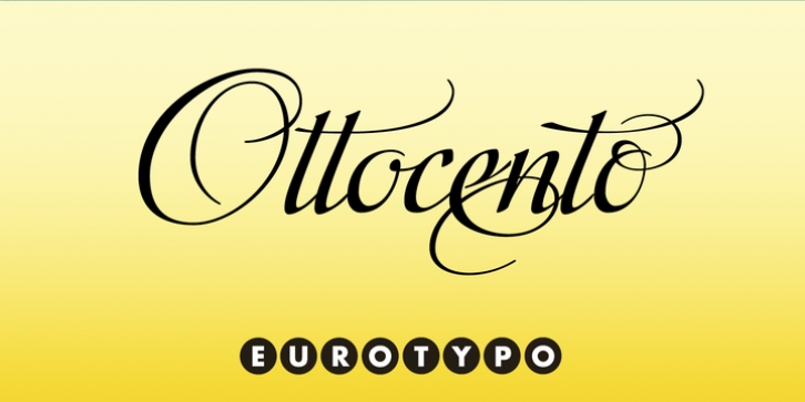 Ottocento font preview