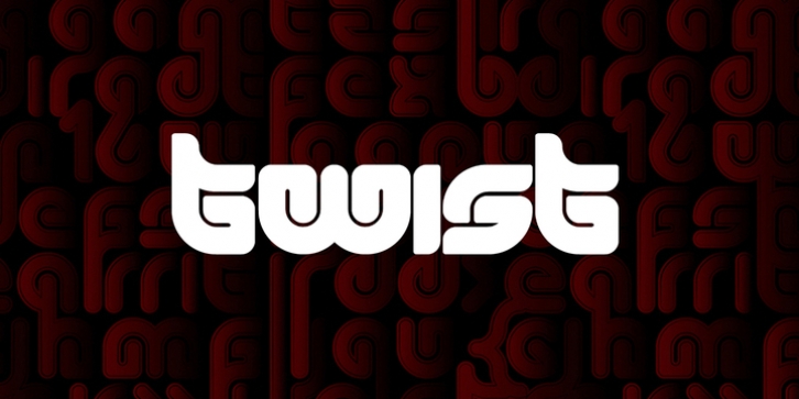 Twist font preview