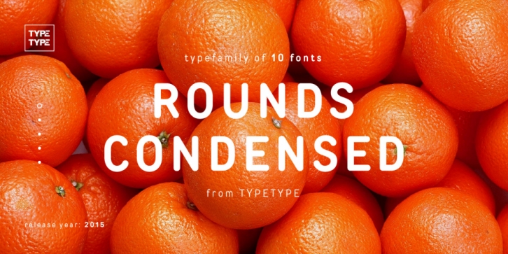 TT Rounds Condensed font preview