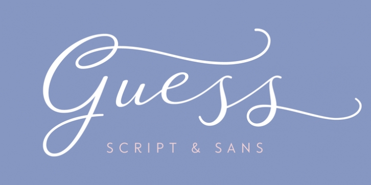 Guess font preview