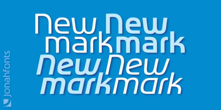 Newmark font preview