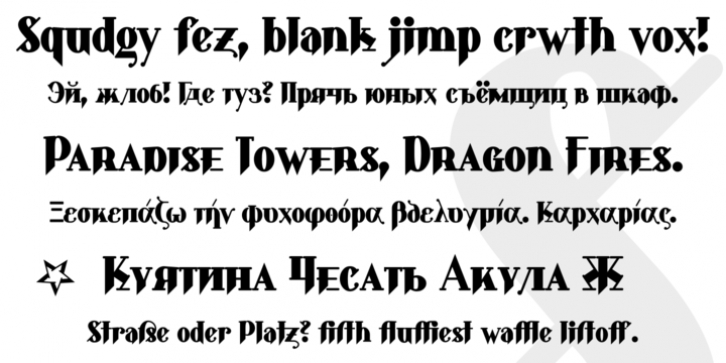 Haylurker font preview