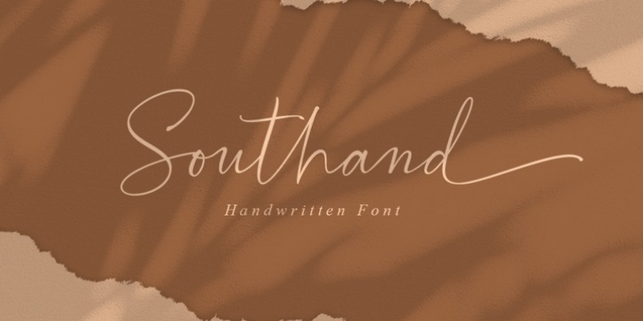 Southand font preview