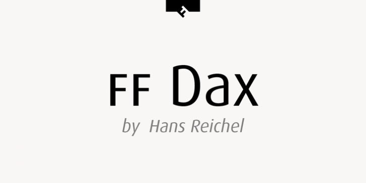 FF Dax Office font preview