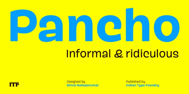 Pancho font preview