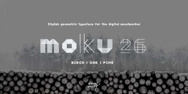 Moku26 font preview