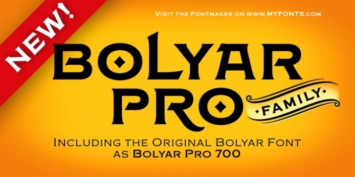 FM Bolyar Ornate font preview